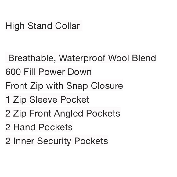 Pendleton Quebec Wool Blend Down Coat - Picture 8 of 11